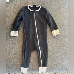 Little Bipsy 2-Way Zip Romper in Slate Blue - 12-18 Months